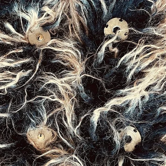 Free People Ombre All Night Faux Fur Jacket - NEW - Picture 10 of 14